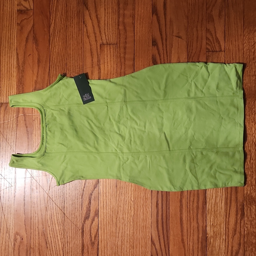 NWT Lime green 💚 Wild Fable bodycon minidress size medium (juniors)